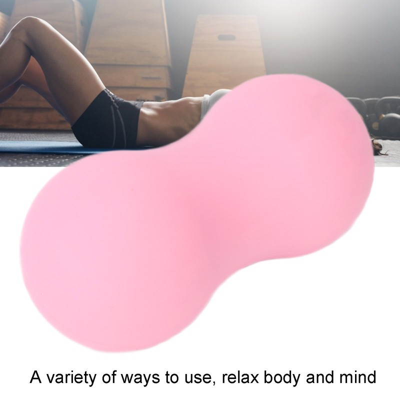 Peanut Massage Ball Fascia Trigger Point Mobility Ball Silicone Foot