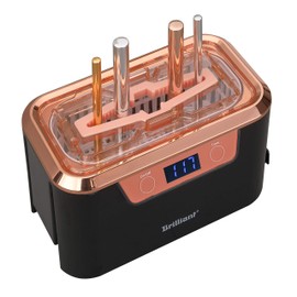 Brilliant HydroSonic LUX-BM Ultrasonic Cleaner, Black