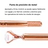 3pz Inductor Diamante Agujas Microblading Shading Cejas Oro Y Plata