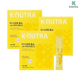 Knutra 케이뉴트라 더 시크릿 카무트 효소 119만효소 곡물 발효효소 3g x 30포 3박스 KNutra The Secret Kamut Enzyme 1,190,000 Enzymes Grain Fermentation Enzyme 3g x 30 Pouches 3 Boxes