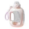1500ml Sports Water Bottle Large Capacity ABS Coated Portable Handheld