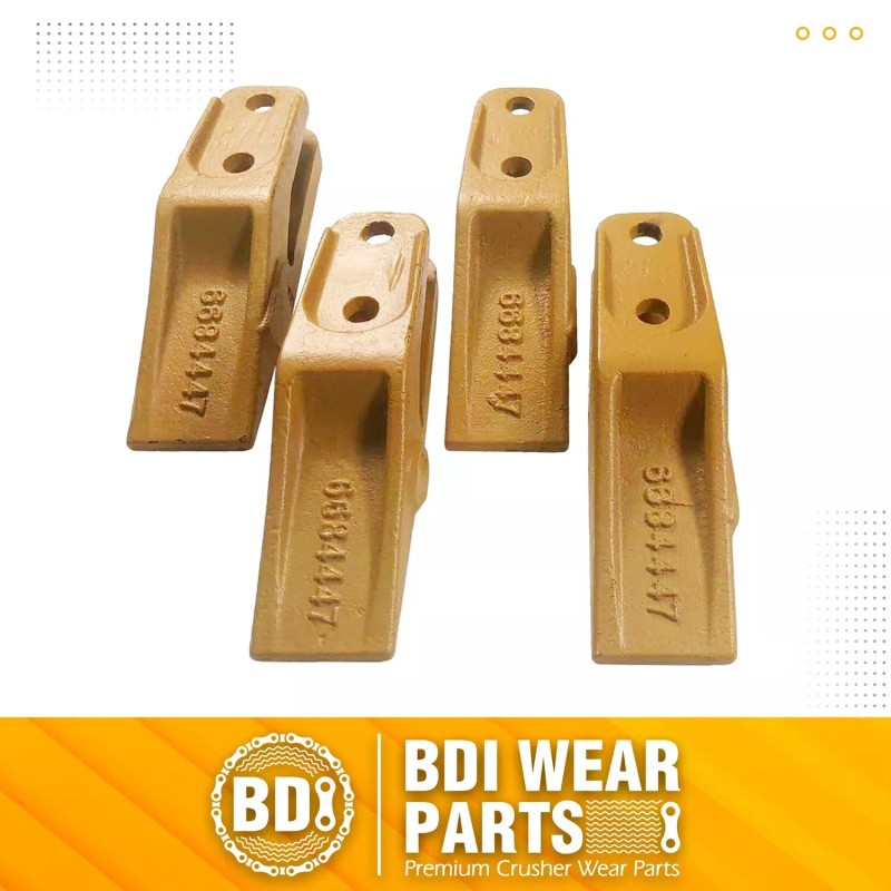 BDI Wear Parts 6684447 Skid Steer Mini Ex Bucket Uniteeth