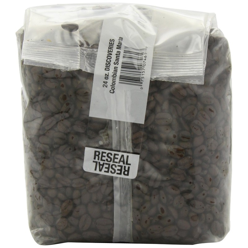 First Colony Organic Whole Bean Coffee, Colombian Santa Marta, 24-Ounce