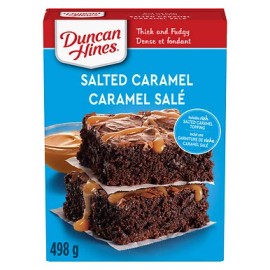 Duncan Hines, Premium Brownie Mix, Salted Caramel, 498g/17.6oz., {Imported fr...