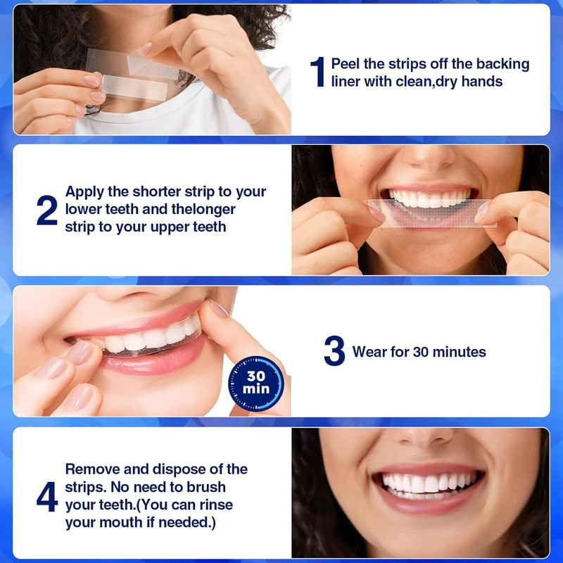 Whitening Strips Bleaching Teeth Stripes: MrDoggy Whitening Stripes, Teeth Whitening