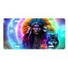 Twisted R Design Wolf Chief Native American Vanity Aluminum Front