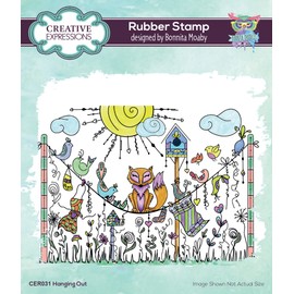 Bonnita Moaby - Hanging Out - Rubber Stamp