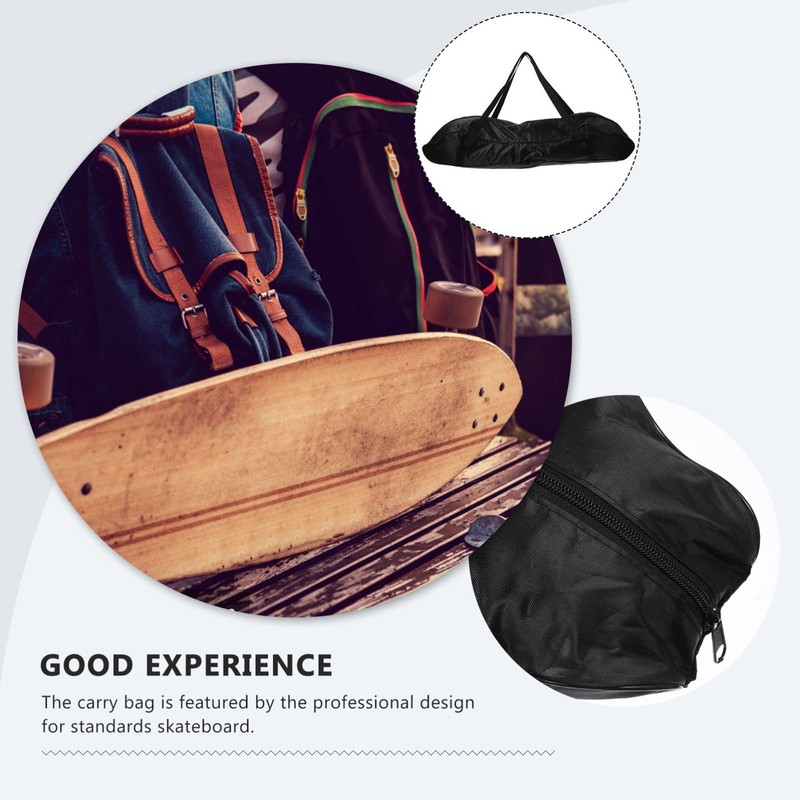 Gatuida Skateboard Shoulder Bag Men Foldable Backpack Practical Bag for