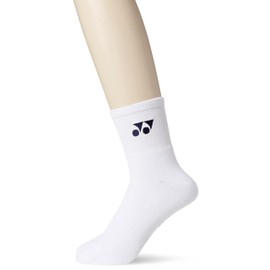 Yonex Tennis Badminton Socks, Men's, 19122L, white (011)
