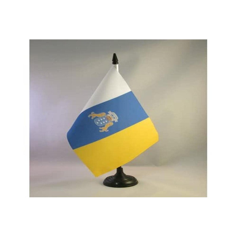 AZ FLAG CANARY ISLANDS TABLE FLAG 5'' x 8'' -