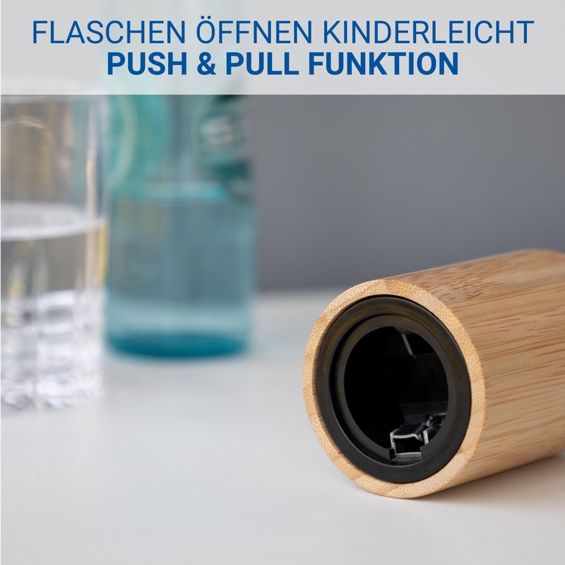 Push & Pull Bottle Opener - Gifts for Men for