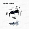 LEADTOPS Eagle Eye LED Lights, 10-pack DIY 12V Ultra thin
