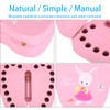 Baby Tooth Box Wooden Children Milk Teeth Collection Organizer Souvenir