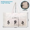 Adalex Global Extra Large Canvas Tote Bag for Women Men