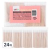 Comet Multipurpose Micro Swabs, 24, 100 Pieces / 코멧 다용도 마이크로 면봉, 24개, 100개입