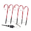 Christmas Candy Cane Lights 1 for 5 IP65 Waterproof 8