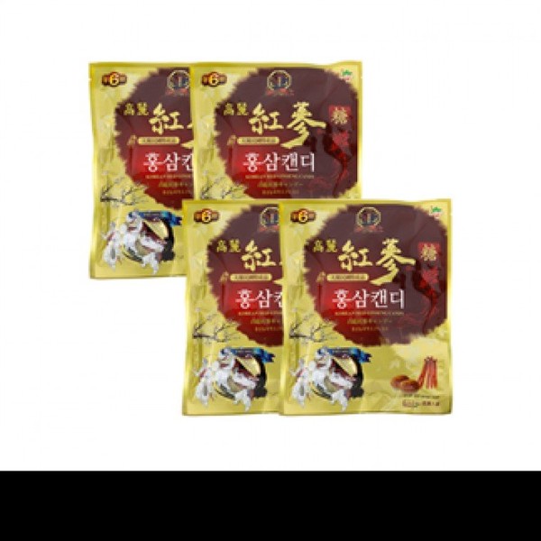 Wholesale super special price 6 year old Korean red ginseng candy 450g / 도매초특가  6년근고려홍삼캔디450g X 4봉지  1800 g