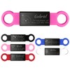 Pack de 3 Custom Slide On Silent Pet ID Tags,