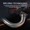 SJVLXHI 3 Stage Exhaust Header Pipe For Coleman Powersports CT200U