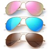kunchu Classic Aviator Sunglasses for Men Womens Sunglasses Driving Polarized