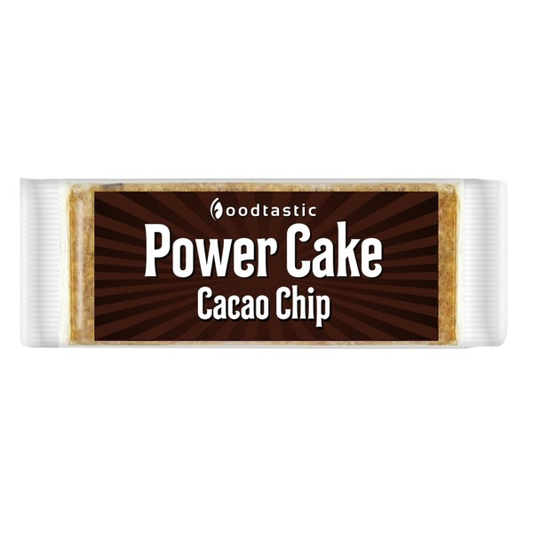 Foodtastic Foodtastic Power Cake Cacao Chip (30 x 120g) |