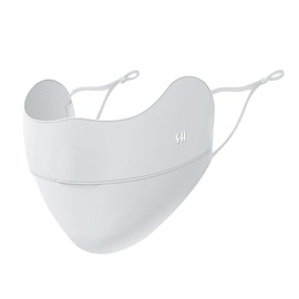 ZVCXOE UV Protection Mask, Women's, Cooling Mask, UPF50+ 3D, Small Face, Cool to Touch, Easy to Breathe, UV Sports, Face Cover, Cool, Mesh, UV Protection, Sunburn Prevention, Repeatedly Washable