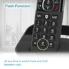Hellobaby DECT 6.0 Cordless Phone with 2 Handsets, Reliable 1000