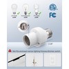 DEWENWILS Remote Control Light Bulb Socket, Wireless Light Socket Switch