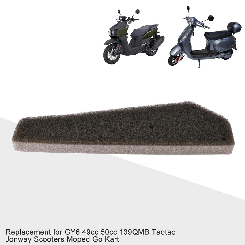 GOOFIT Air Box Schaumfilter Ersatz für GY6 49cc 50cc 139QMB