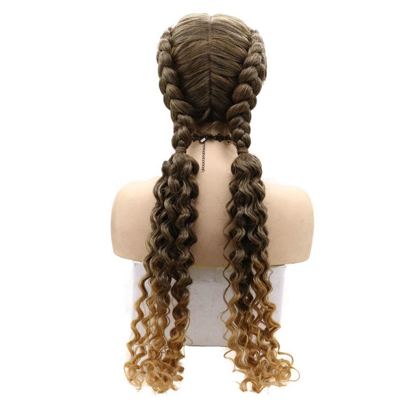 K-741 RainaHair 4/5Braids (brown)