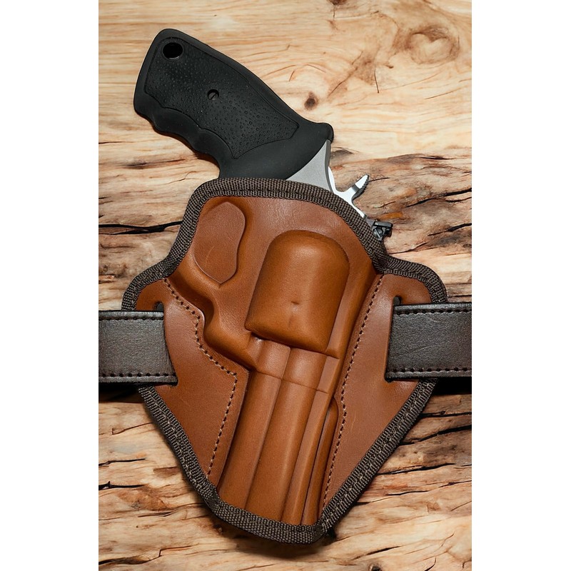 CEBECI ARMS Right Hand Brown Open Top OWB Belt Holster