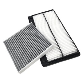 For Engine & Cabin Air Filter For Acura MDX 3.5L (2022-2024), Pilot 3.5L (2023-2024). Replacement for CP182, CF11182, 80291-T5R-A01, 1722061AA00.