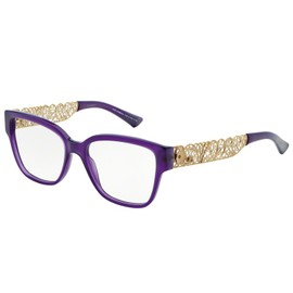Dolce & Gabbana DG3186 Eyeglasses-2677 Opal Violet-53mm