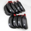 A Set of Rubber Golf Iron Clubs Club Head Cover