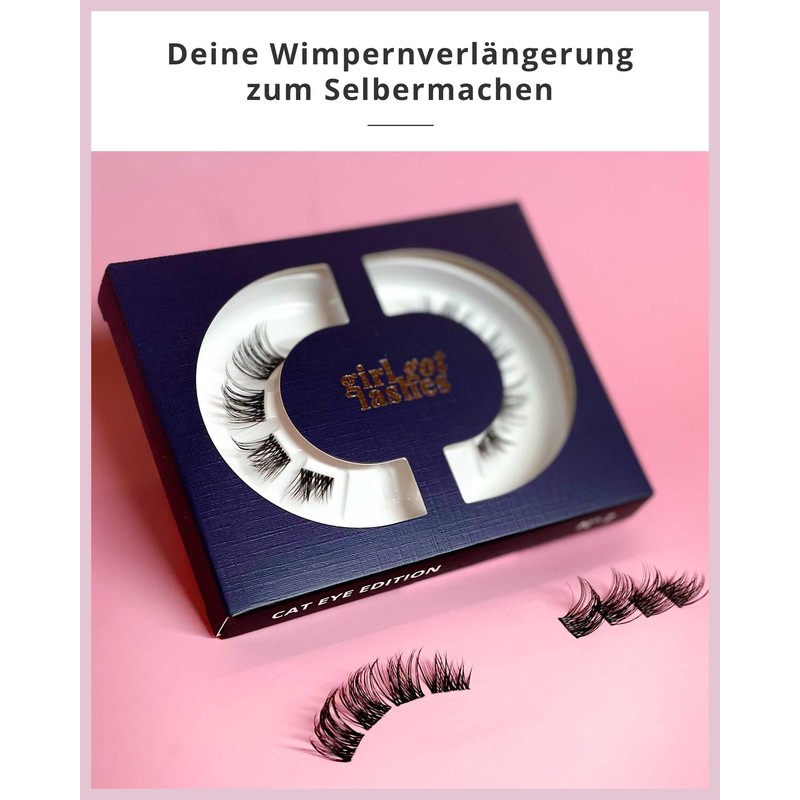 GirlGotLashes Mini Box Cat Eye Edition No. 2, Home Eyelash