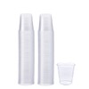 Comfy Package Clear Plastic Cups [3 oz - 100 Count]