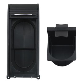 omoZone Center Console Cup Holder & Insert Divider Compatible with 2008-2021 Subaru Impreza WRX STI Replaces 66155AG100JC 66155AG010