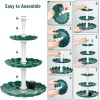 3 Tiered Bird Bath with 3.5W Solar Pump Solar Fountain