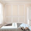3 Set Solid Wood Wainscoting Panels Kit - Quick Installation