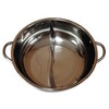 Axel IH Compatible, Luxurious, 2-Color Pot, Stainless Steel Partition Pot,