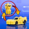 Transformers 1-Step Flip Heroes 3-Pack, 4-Inch Wheeljack, Bumblebee, and Optimus