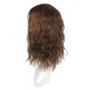 LesafeV Cloud Wavy Full Head Wear Topper 18x18cm Middle Part