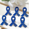 50 Pcs Memorial Ribbon Pins Funeral Metal Pins Forever In