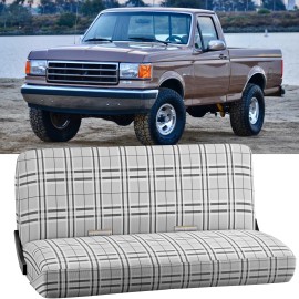 KEEPDSGN Saddle Blanket Bench Seat Covers Full Size For Ford F100 F150 F250 F350 Truck