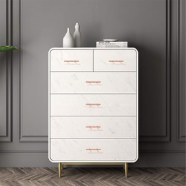 NIZADO -6-3/10" Drawer Pulls Solid Stainless Steel Cabinet Handles Brushed Rose Gold Finish,5 Pack-T Bar Kitchen Cabinet Pulls Drawer Handle,Diameter 10mm(2/5 Inch), Hole Centers:160mm