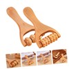 2pcs Massage Hand Roller Foot Massager Neck Neck Massager Roller