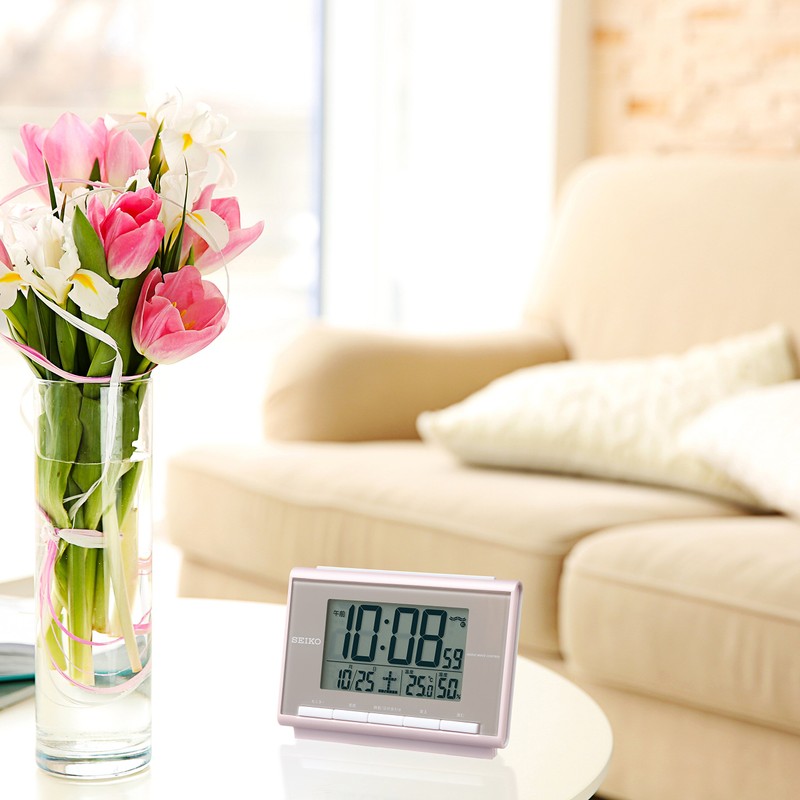 SEIKO CLOCK Digital Alarm Clock, Radio Clock