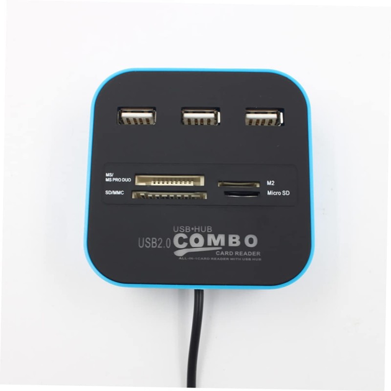 CAXUSD Reader Hub with Ports USB Multi-Card Reader for and