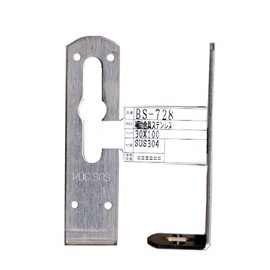 Wake Industry BS-728 Auxiliary Metal Fittings, Stainless Steel NO106, 30X100