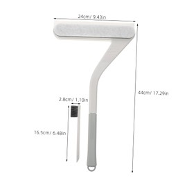 Operitacx 1 Satz Scheibenwischer für Duschtüren fensterwischer Reiniger Duschabzieher drinnen Badewanne klein nass duschwischer fensterputzer glasreiniger Glastürwischer Duschtürwischer pp